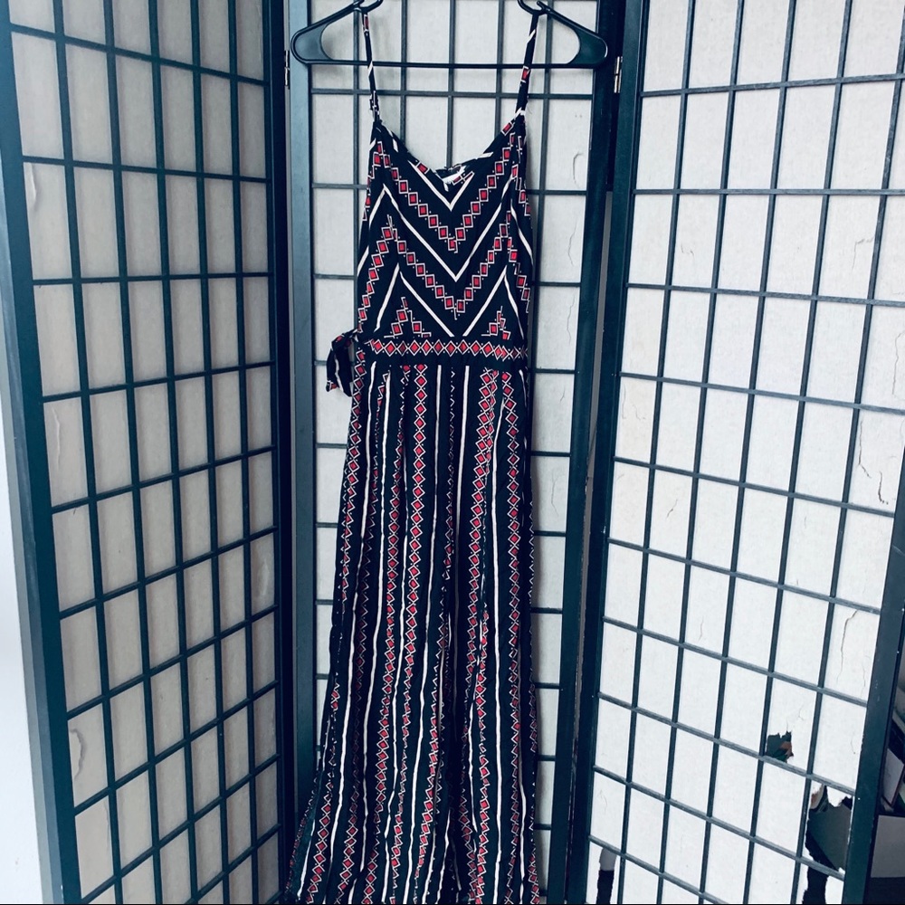 Skoonheid tribal print sleeveless jumpsuit Sz M